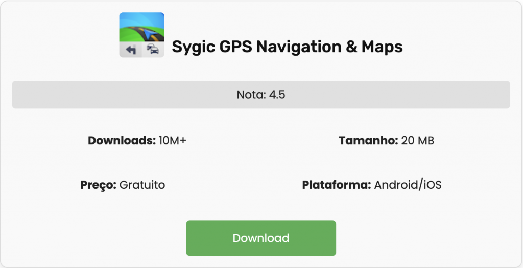 aplicativos de gps sem internet